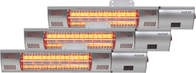 Sunred Silver 2000 Wand Triple Pack
