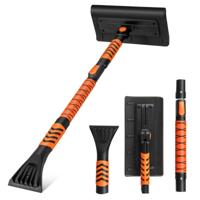 2-In-1 Uitschuifbare Sneeuwschuiver Ijskrabber 104 cm voor de Voorruit 180° Draaibare Kop Uitschuifbare Aluminium Steel voor Auto's SUV's 2-In-1 Uitschuifbare Sneeuwschuiver Ijskrabber 104 cm voor de Voorruit 180° Draaibare Kop Uitschuifbare Aluminium Steel voor Auto's SUV's