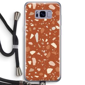 Terrazzo N°22: Samsung Galaxy S8 Plus Transparant Hoesje met koord