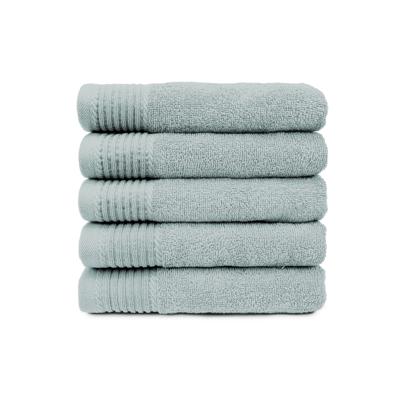The One Badhanddoek 450 gram 70x140 Licht grijs (5 stuks)