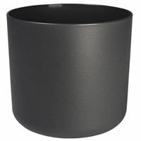 Bloempot Elho Ø 34 cm Zwart Antraciet Polypropyleen Plastic Cirkelvormig Modern
