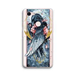 Golden Raven: Google Pixel 3 XL Transparant Hoesje