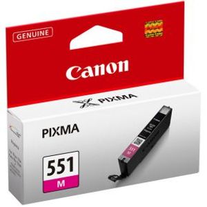 Canon CLI-551 M inktcartridge 1 stuk(s) Origineel Normaal rendement Foto magenta