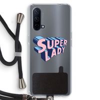 Superlady: OnePlus Nord CE 5G Transparant Hoesje met koord