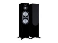 Monitor Audio Silver 500 7G vloerstaande speaker - hoogglans zwart (per paar)