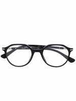 Persol lunettes de vue à monture ronde - Noir