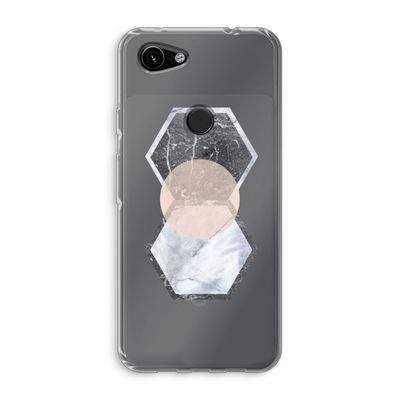 Creatieve toets: Google Pixel 3a Transparant Hoesje