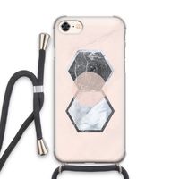 Creatieve toets: iPhone 8 Transparant Hoesje met koord