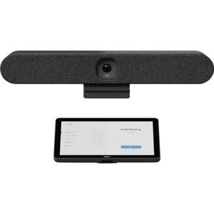 Logitech Rally Bar Huddle Conferentieluidspreker Audio-Line-in, Audio-Line-out, RJ45, USB-A 3.1 Gen 1, USB-C 3.1 Gen 1 Zwart