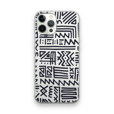 Marrakech print: iPhone 12 Pro Transparant Hoesje