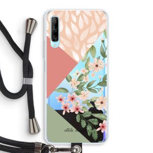 Sweet heaven geometrics: Huawei P Smart Pro Transparant Hoesje met koord
