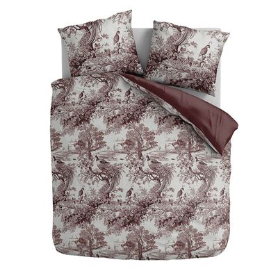 Dekbedovertrek Katoen - Tweepersoons (200x200 cm) - Meerkleurig Katoen-satijn - Dessin: - Presence - Dekbed-Discounter.nl