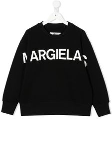 MM6 Maison Margiela Kids sweat à logo imprimé - Noir