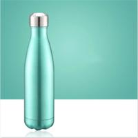 Thermische beker vacuüm kolf warmte waterfles draagbare RVS sport ketel capaciteit: 500ml (mintgroen)
