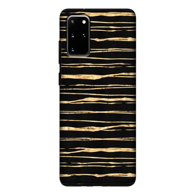 Gouden strepen: Samsung Galaxy S20 Plus Tough Case