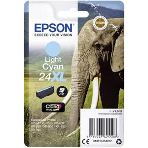 Epson Inktcartridge T2435, 24XL Origineel Lichtcyaan C13T24354012