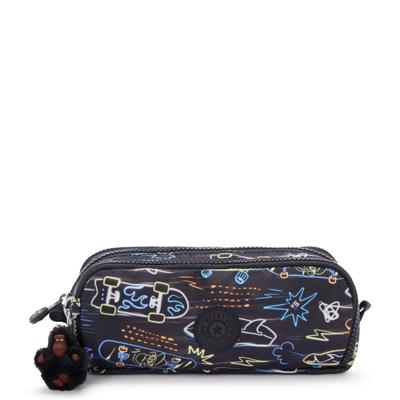 Kipling Gitroy Pen Case-Neon Skate
