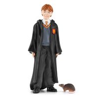 Schleich Harry Potter - Ron Wemel en Schurfie speelfiguur - thumbnail