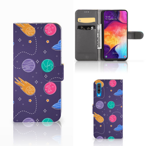 Samsung Galaxy A50 Wallet Case met Pasjes Space