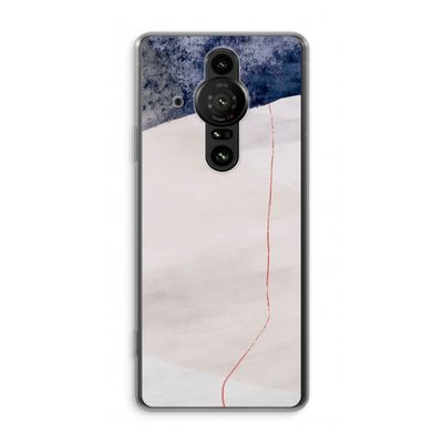 Stone White: Sony Xperia Pro-I Transparant Hoesje