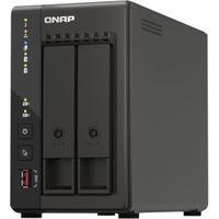 QNAP TS-253E NAS Tower Ethernet LAN Zwart J6412