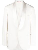 Brunello Cucinelli blazer en soie - Blanc