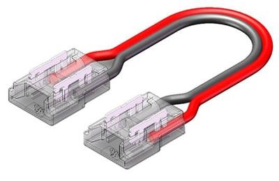 Enzo COB strip koppelstuk | met 15cm draad | 2pin 8mm - 4379982
