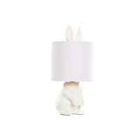 Bureaulamp Home ESPRIT Wit Gouden 50 W 220 V