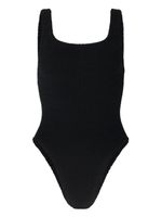 Hunza G maillot de bain à encolure carrée - Noir