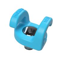 Kondor Blue Mondo Ties Kabelmanagementclips voor camera&apos;s (1/4"-20) (5 Pack / Kondor Blue)