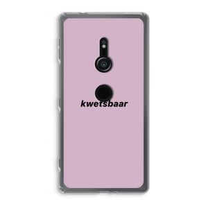 kwetsbaar: Sony Xperia XZ2 Transparant Hoesje