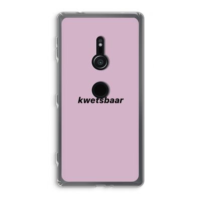 kwetsbaar: Sony Xperia XZ2 Transparant Hoesje