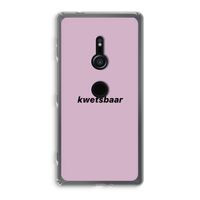 kwetsbaar: Sony Xperia XZ2 Transparant Hoesje
