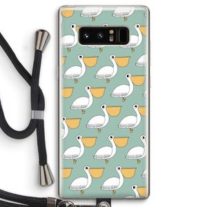 Pelican: Samsung Galaxy Note 8 Transparant Hoesje met koord