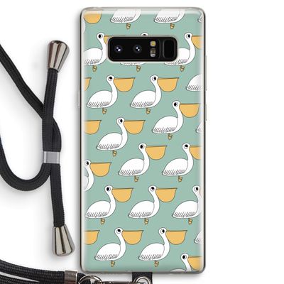 Pelican: Samsung Galaxy Note 8 Transparant Hoesje met koord