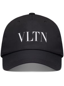 Valentino Garavani casquette à imprimé VLTN - Noir