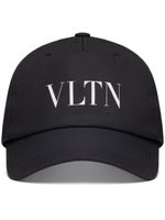 Valentino Garavani casquette à imprimé VLTN - Noir - thumbnail