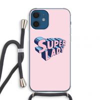 Superlady: iPhone 12 mini Transparant Hoesje met koord