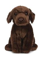Pluche bruine Labrador hond/honden knuffel 25 cm speelgoed   -