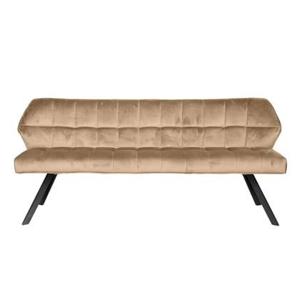 Fraaai - Ramon eetkamerbank 180 cm velvet champagne