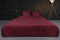 Zydante Home - Bedsprei incl. 2 kussenslopen - Dark Red - Circles - 220 x 240 Zydante Home - Bedsprei incl. 2 kussenslopen - Dark Red - Circles - 220 x 240