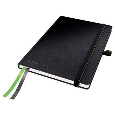 Leitz 44770095 Notitieboek Geruit Zwart Aantal paginas: 80 DIN A5