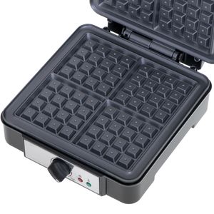 Adler AD 3049 wafelijzer 4 wafel(s) 1800 W Zwart