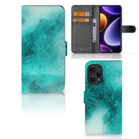 Hoesje Xiaomi Poco F5 Painting Blue - thumbnail