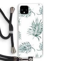 Simple leaves: Pixel 4 XL Transparant Hoesje met koord