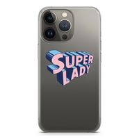 Superlady: iPhone 13 Pro Transparant Hoesje