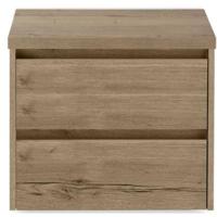 Dante Badmeubelset 60 cm - Natuur Eiken - Wastafelbovenblad