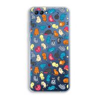 Kleurrijke katten: Honor 10 Transparant Hoesje