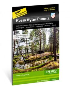 Wandelkaart Terrängkartor Hossa Kylmäluoma | Finland | Calazo