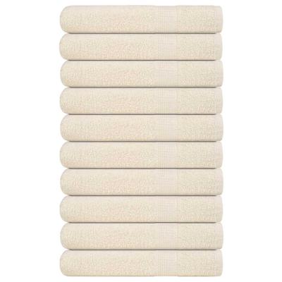 Saunahanddoeken 10 st 80x200 cm 360 g/m 100% katoen crme